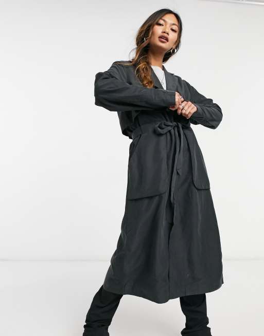 Monki hotsell trench coat