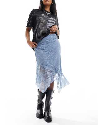 Jupe Portefeuille Zippée Multi-Taille en Jean - ALPINE ZIP Jupe Moyenne - 46 cm Jean Noir Taille