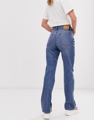 monki straight leg jeans