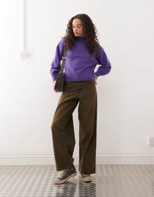 Monki Knit Turtleneck Sweater