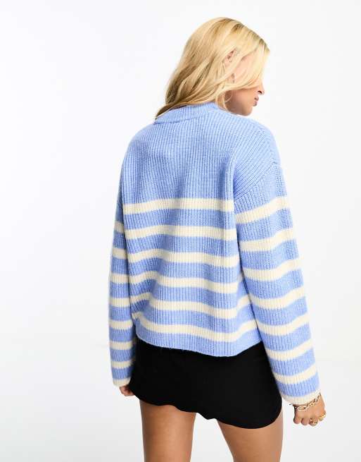 Off white blue on sale sweater