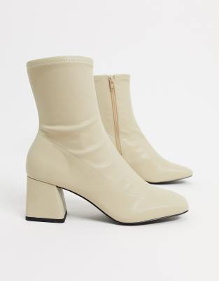 vegan leather ankle boots