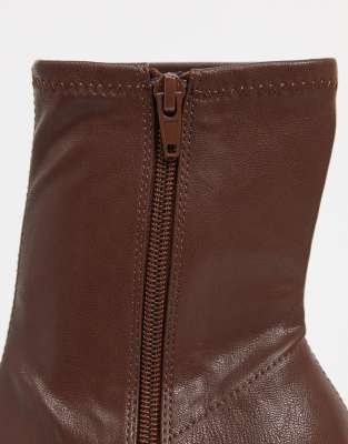 vegan leather ankle boots