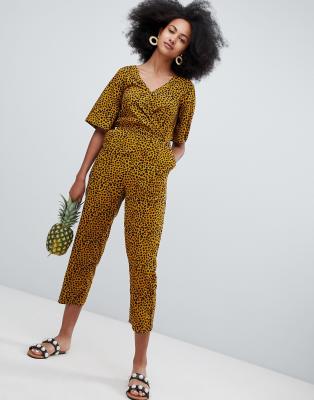 asos leopard jumpsuit