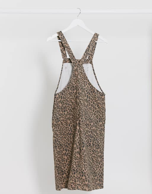 Leopard best sale print pinafore