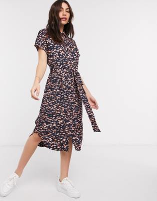 monki midi shirt dress