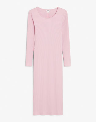 monki long sleeve maxi dress