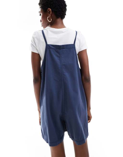 Monki denim playsuit on sale