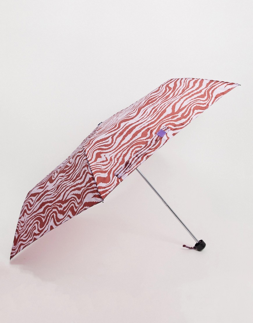 Monki – Lila, zebramönstrat paraply