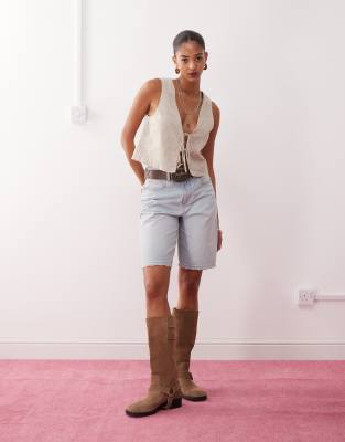 Monki Linen Vest