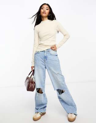nagonstans ｈｉｇｈ－ｎｅｃｋ　ｌｏｎｇ－ｓｌｅｅｖｅｓ high－neck long sleeves（470HS870