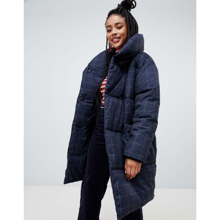 Monki oversized 2024 padded coat