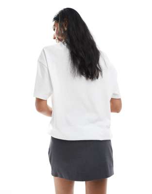 Monki Low Waist Mini Skirt With Conceled Pocket In Gray
