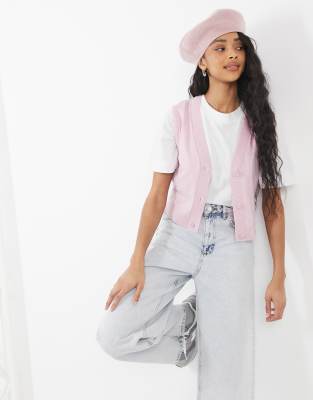 monki knit vest