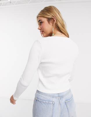 monki tie front cardigan