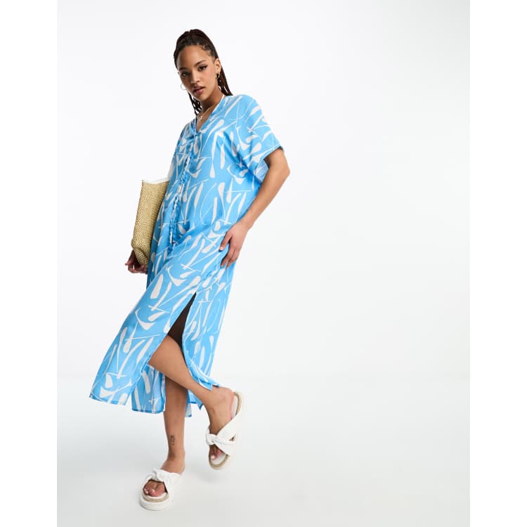 Belted kaftan dress clearance monki