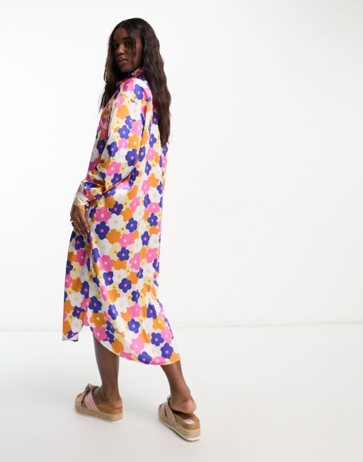 Monki best sale kimono dress