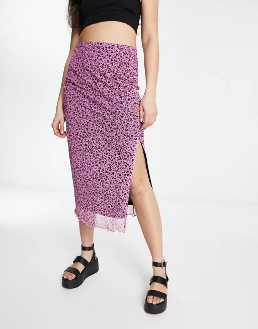 A line midi skirt 9mm hotsell