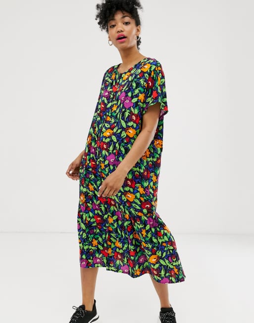 Monki store floral dress