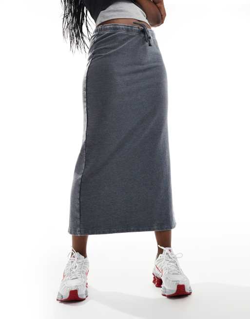 Grey jogger skirt hotsell