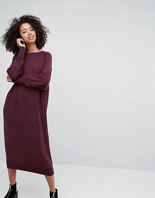 Monki Midi Sweater Dress