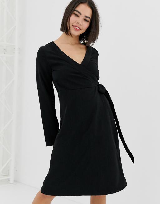 Monki store wrap dress