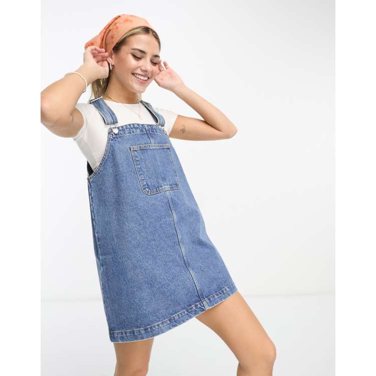 Missguided dungaree dress hotsell