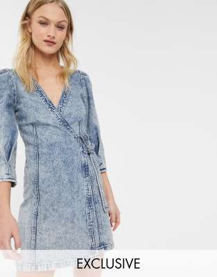 monki denim dress