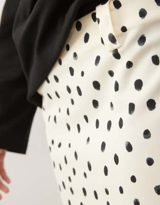 Monki Mini Skirt In Yellow