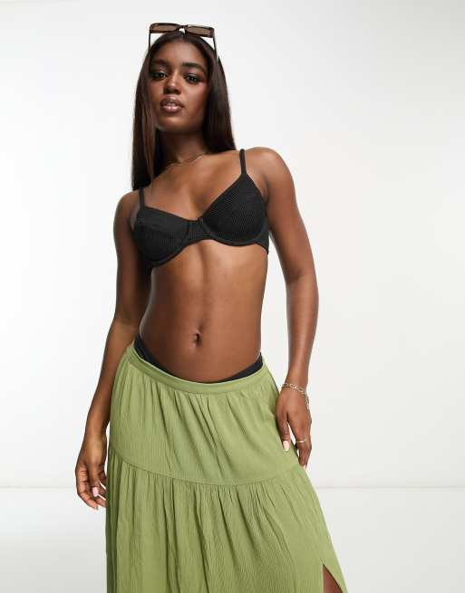 Maxi skirt hotsell and bikini top