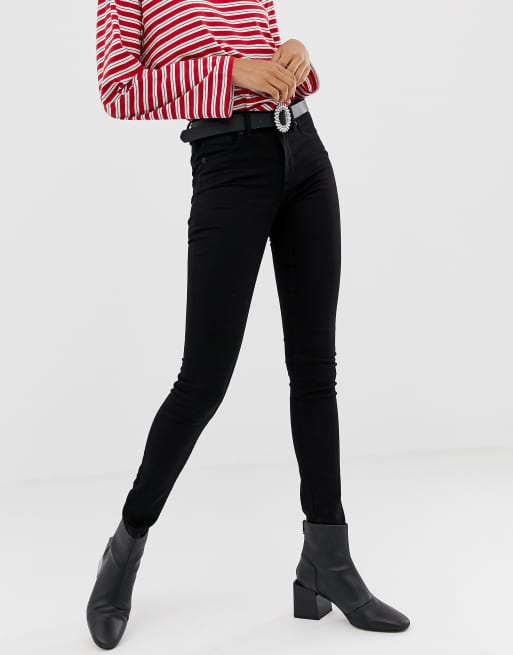 Monki mocki slim mid 2024 waist