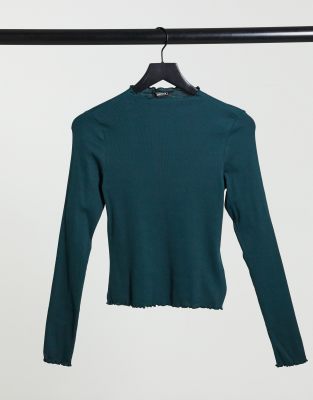 asos green top
