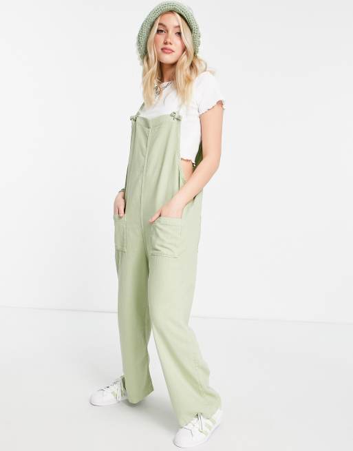 Monki cotton sale dungarees