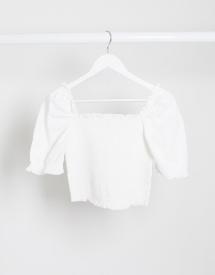 cheap white crop tops