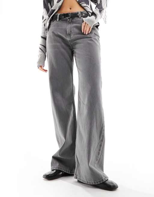 naoki Monki – Naoki – Szare luźne jeansy z obniżonym stanem | ASOS