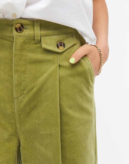 J.Crew: Wide-leg Corduroy Trouser For Women