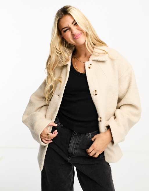 Monki – Naturvit teddyjacka