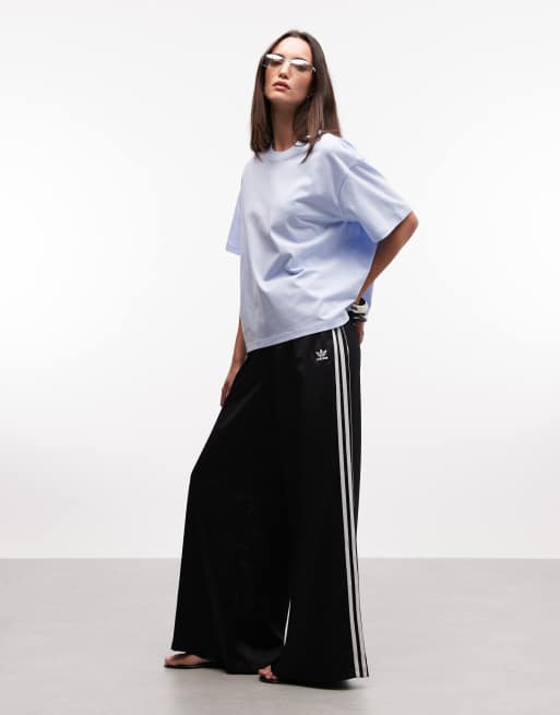 Monki – Niebieski pudełkowy T-shirt oversize, 2 z 4