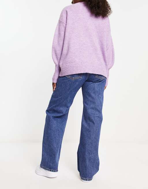 Monki - Noaki - Jean ample à taille basse - La Lune, 2 de 5