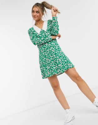 monki green dress