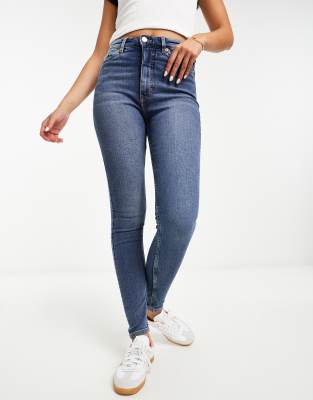 Monki oki deals slim high waist