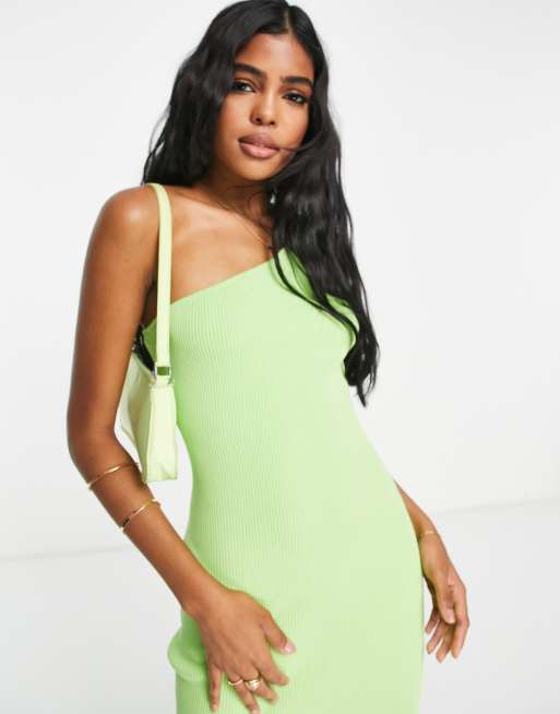 kosa striped knit midi dress Mink Pink main image 1