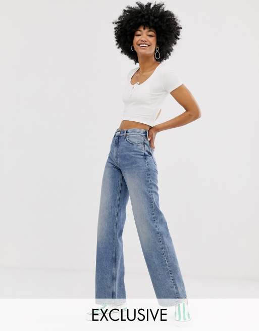 monki yoko flared jeans