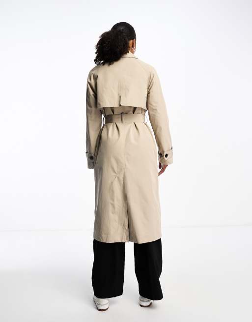 Cotton Belted Trench Coat