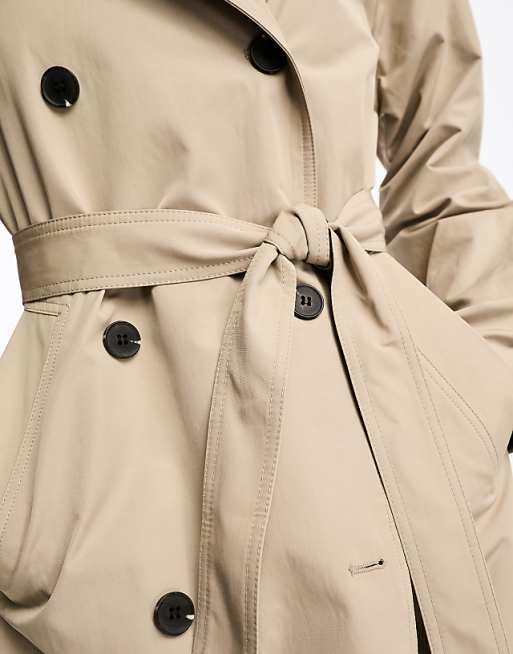 Monki oversize belted trench coat in beige | ASOS Monki oversize belted trench coat in beige | ASOS