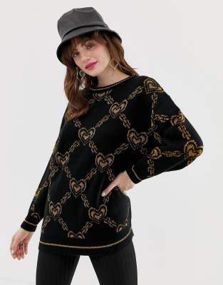 black and gold jumpers