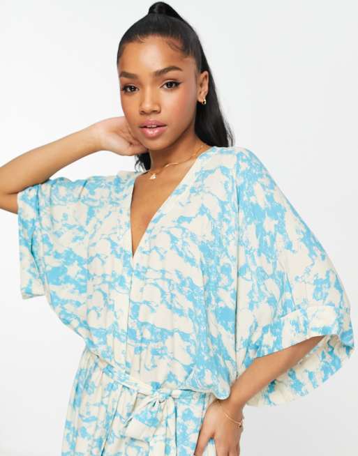 Oversized kimono outlet dress