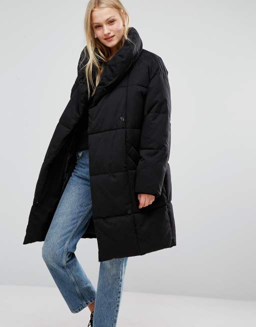 Monki hotsell oversized puffer