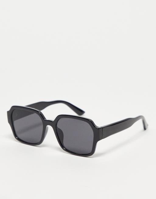 Monki oversized sunglasses in black | ASOS