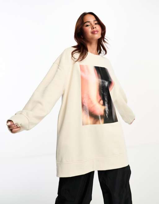 Off white hot sale sweatshirt dress